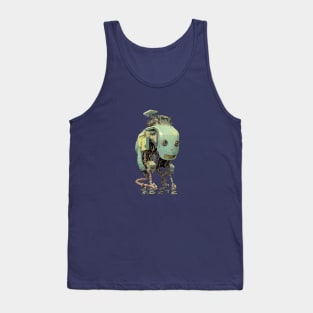 Cyberpunk Robot Tank Top